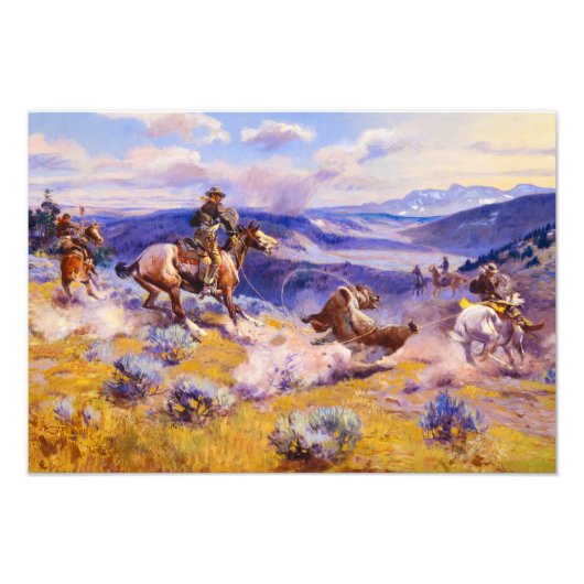 Loops und Swift Pferde sind Surer als Leder Fotodruck (Vorne)