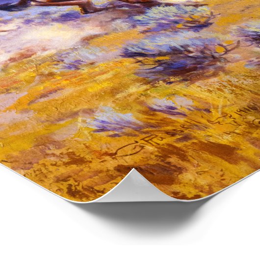 Loops und Swift Pferde sind Surer als Leder Poster (Ecke)