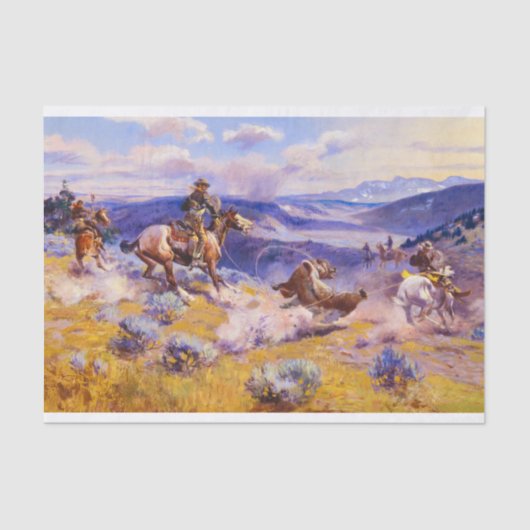 Loops und Swift Pferde sind Surer als Leder Seidenpapier (Vorderseite)