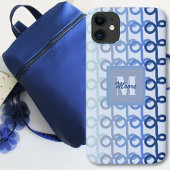 Loopy Lines - Blue Ombre Phone Case