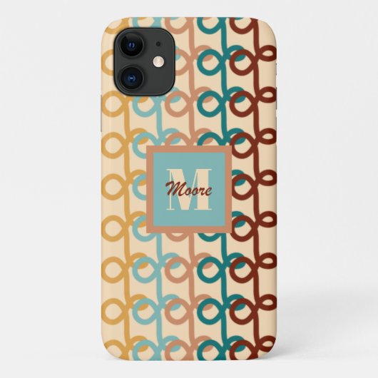 Loopy Lines - Gehäuse der Sun Palette Case-Mate iPhone Hülle (Rückseite)