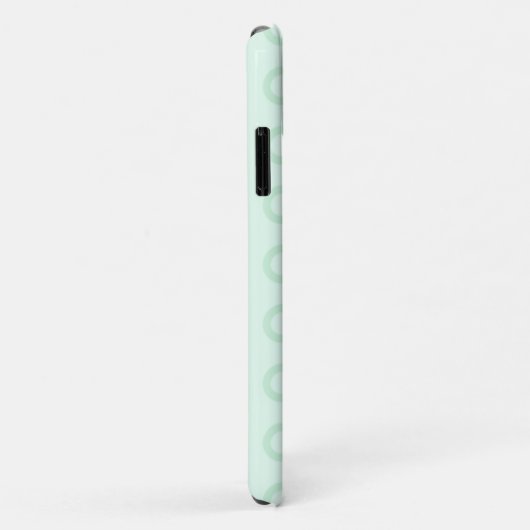 Loopy Lines - Green Ombre Phone Case (Hinten/Rechts)