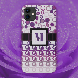 Loopy Lines mit Hybridpaisley Lila Ombre Case-Mate iPhone Hülle