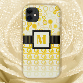 Loopy Lines mit Hybridpaisley Yellow Hues Ombre Case-Mate iPhone Hülle