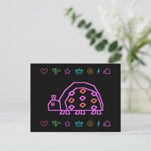 Loopzie Ladybug Postkarte (Stehend Vorderseite)