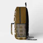 LOOS BEDRUCKTER RUCKSACK (Rechts)