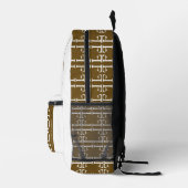 LOOS BEDRUCKTER RUCKSACK (Rechts)