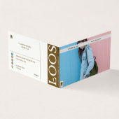 LOOS-GESCHÄFTSKARTE VISITENKARTEN (Vorderseite)