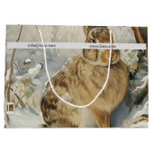 LOOS GIFT BAG GROßE GESCHENKTÜTE (Rückseite)