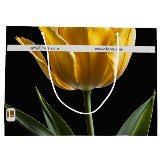 LOOS GIFT BAG GROßE GESCHENKTÜTE (Rückseite)