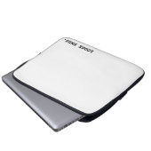 Loose Ends Professional Minimalist Laptop Sleeve (Vorne Knopf)