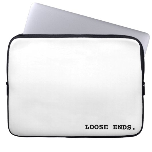 Loose Ends Professional Minimalist Laptop Sleeve (Vorderseite)