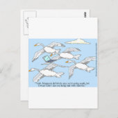 Loose Gans Using Mapquest Funny Gifts & T-Shirts Postkarte (Vorne/Hinten)