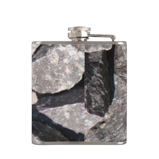 Loose Granite Rock Flachmann (Rückseite)