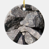 Loose Granite Rock Keramikornament (Hinten)