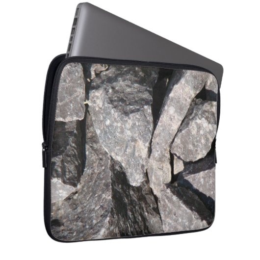 Loose Granite Rock Laptopschutzhülle (Vorne Rechts)