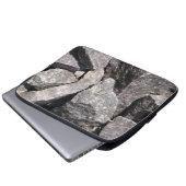 Loose Granite Rock Laptopschutzhülle (Vorne Knopf)