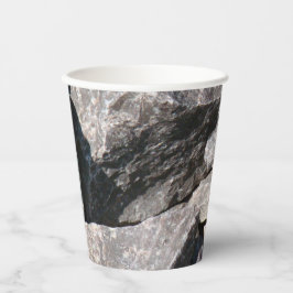 Loose Granite Rock Pappbecher
