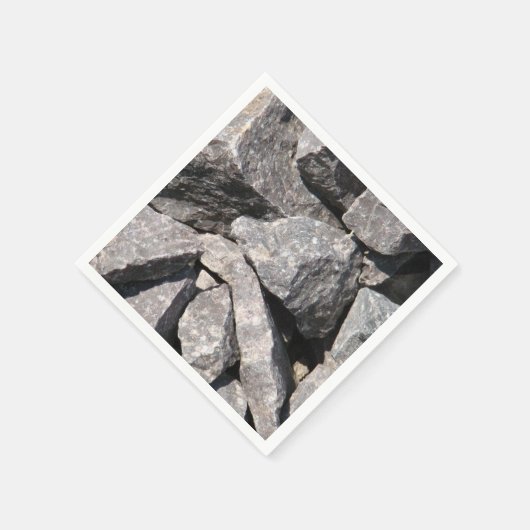 Loose Granite Rock Serviette (Ecke)