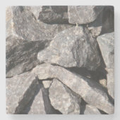 Loose Granite Rock Steinuntersetzer (Vorderseite)
