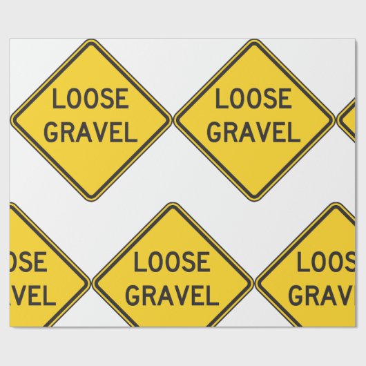 Loose Kies Warnschildkröte Geschenkpapier (Flach)