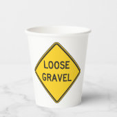 Loose Kies Warnschildkröte Pappbecher (Vorderseite)