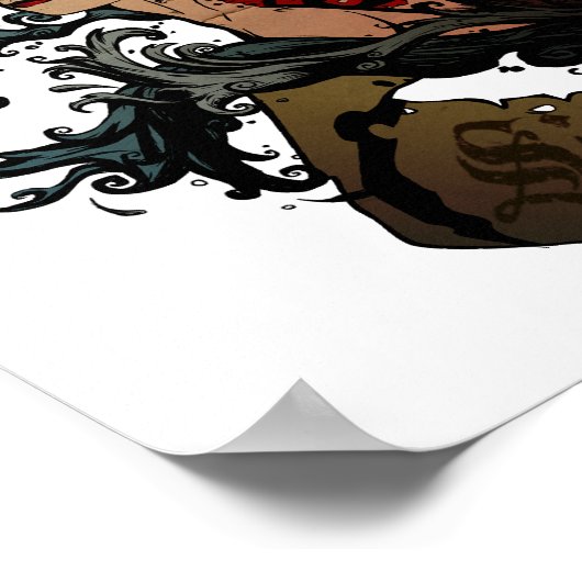 Loose Lips Sink Ships Poster (Ecke)