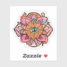 Loose Mandala Aufkleber