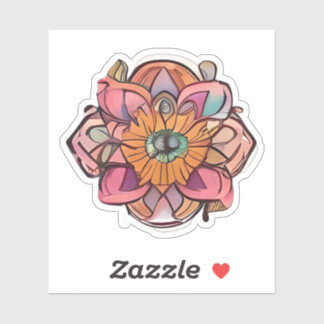 Loose Mandala Aufkleber