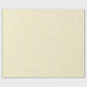 Loose Mark Butter Yellow Geschenkpapier (Flach)