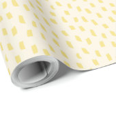 Loose Mark Butter Yellow Geschenkpapier (Rolleneckpunkt)