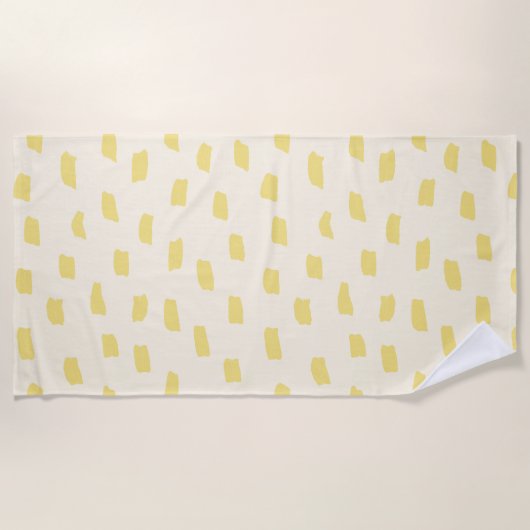Loose Mark Butter Yellow Strandtuch (Vorderseite)