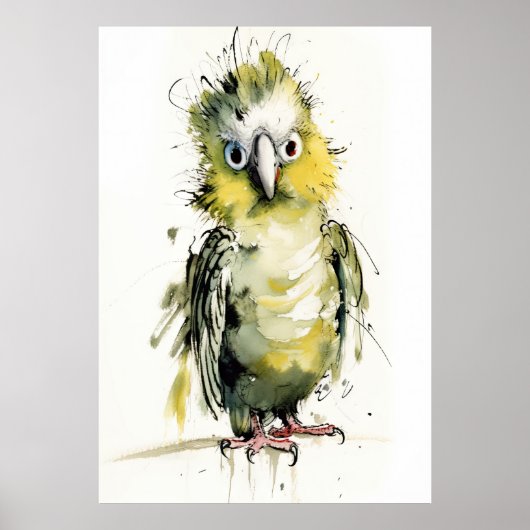 Loose Parrot Poster (Vorne)
