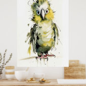 Loose Parrot Poster (Küche)