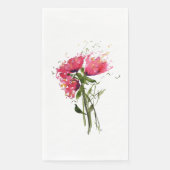 Loose Poppies Papier Handtuch Serviette (Vorderseite)