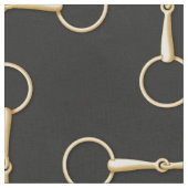 Loose Ring Snaffle Bit Pferd (groß) Stoff (Nahaufnahme)