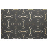 Loose Ring Snaffle Bit Pferd (groß) Stoff (Fat Quarter (45,7 x 55,9 cm))