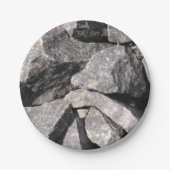 Loose Rough Granite Rock Paper Teller (Vorderseite)