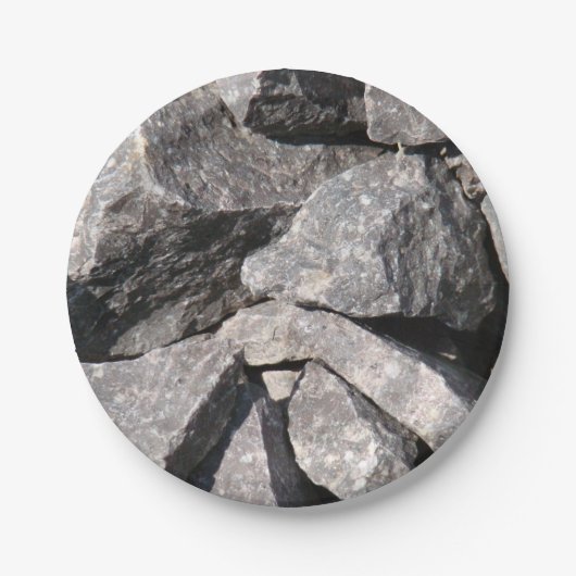 Loose Rough Granite Rock Paper Teller (Vorderseite)