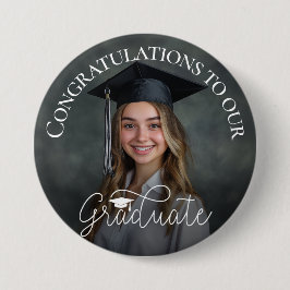 Loose Script Foto Abschluss Herzlichen Glückwunsch Button