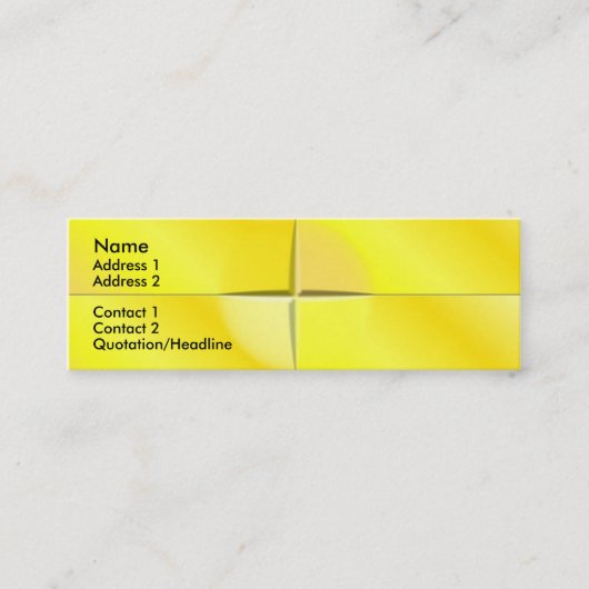 Loose Square Tile Visitenkarte (Vorderseite)