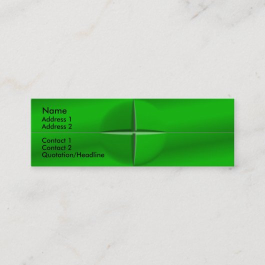 Loose Square Tiles Visitenkarte (Vorderseite)