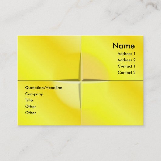 Loose Square Tiles Visitenkarte (Vorderseite)
