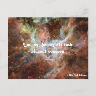 Loosey-goosey Postkarte