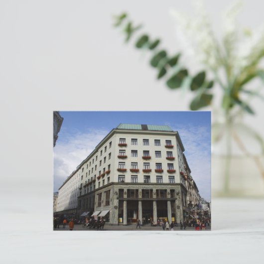 Looshaus Postkarte (Stehend Vorderseite)