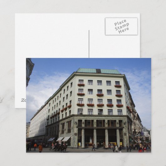 Looshaus Postkarte (Vorne/Hinten)