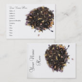 Loosleaf Tee-Visitenkarte Visitenkarte (Vorne/Hinten)