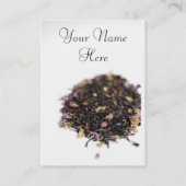 Loosleaf Tee-Visitenkarte Visitenkarte (Rückseite)