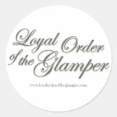 LOOTG RUNDER AUFKLEBER (Vorderseite)