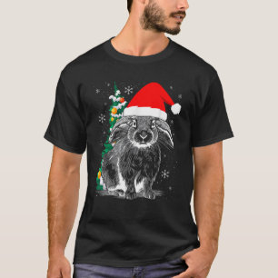 Lop Oared Bunny Rabbit Tragend Weihnachten Weihnac T-Shirt